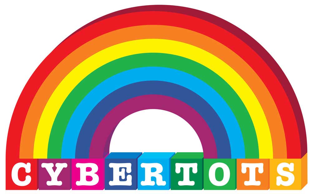 Cybertots Logo Design