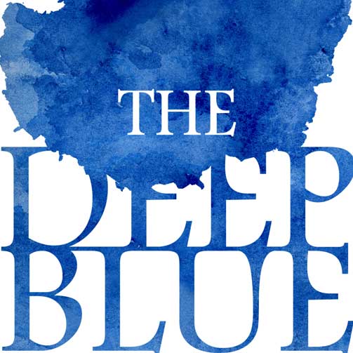 The Deep Blue Logo Design
