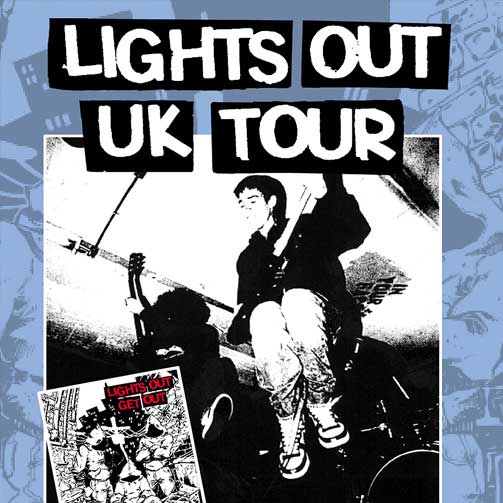 Lights Out Tour Poster Design Detail