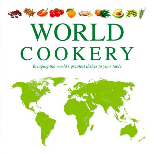 World Cookery Binder Cover